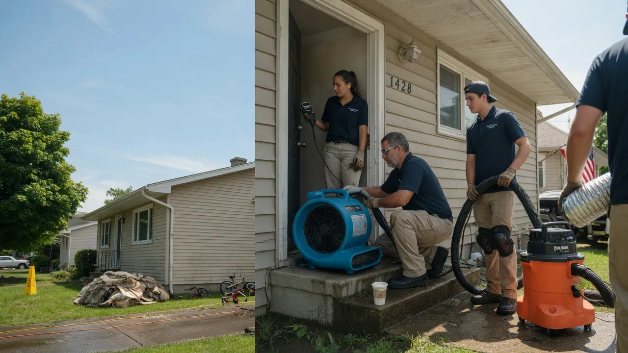 Water Damage Restoration in Texico, IL near me